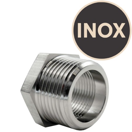 Adaptateur Inox 3/4" vers 1"