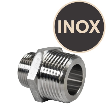 Raccord Inox 1" vers 3/4"