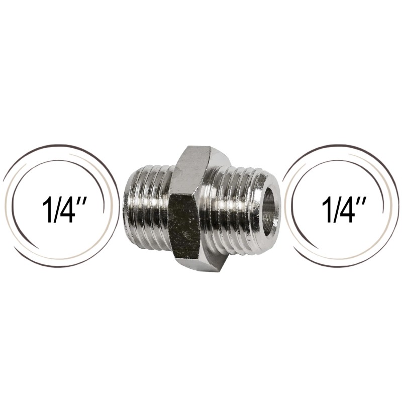 double filetage extérieur