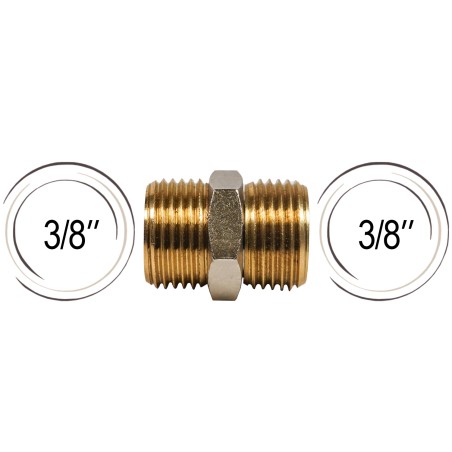 double filetage 3/8"