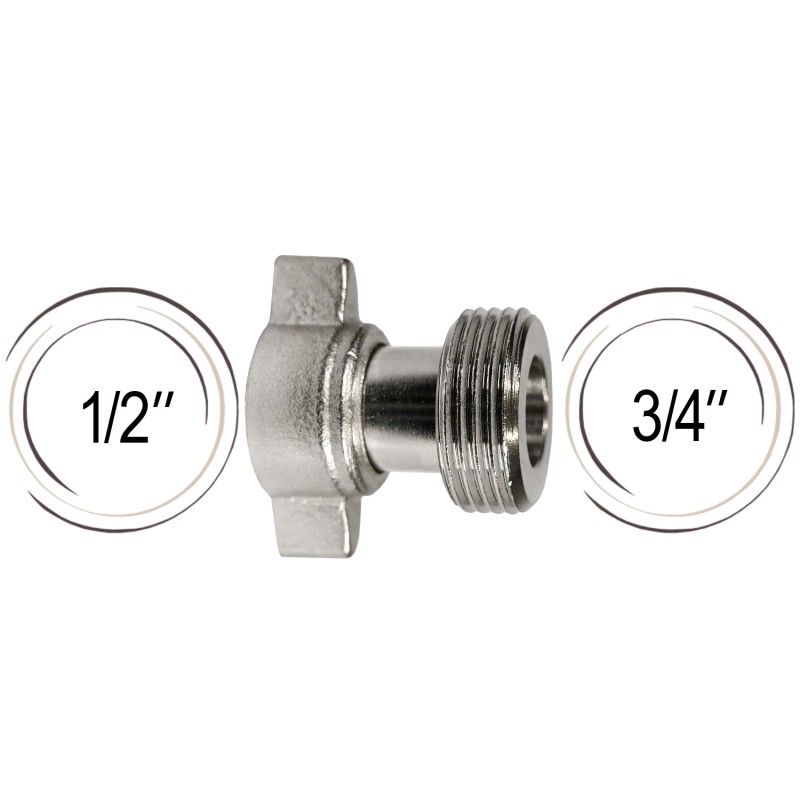 Adaptateur 1/2" vers 3/4"