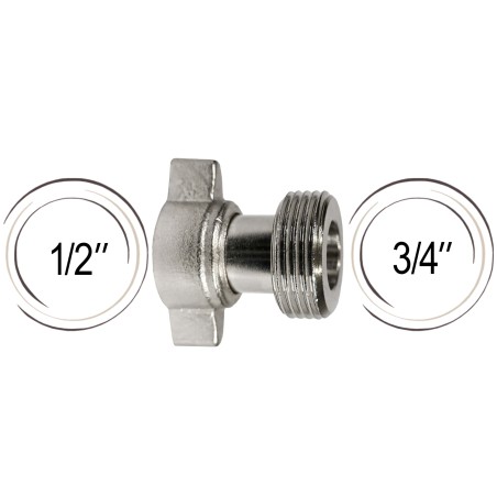 Adaptateur 1/2" vers 3/4"