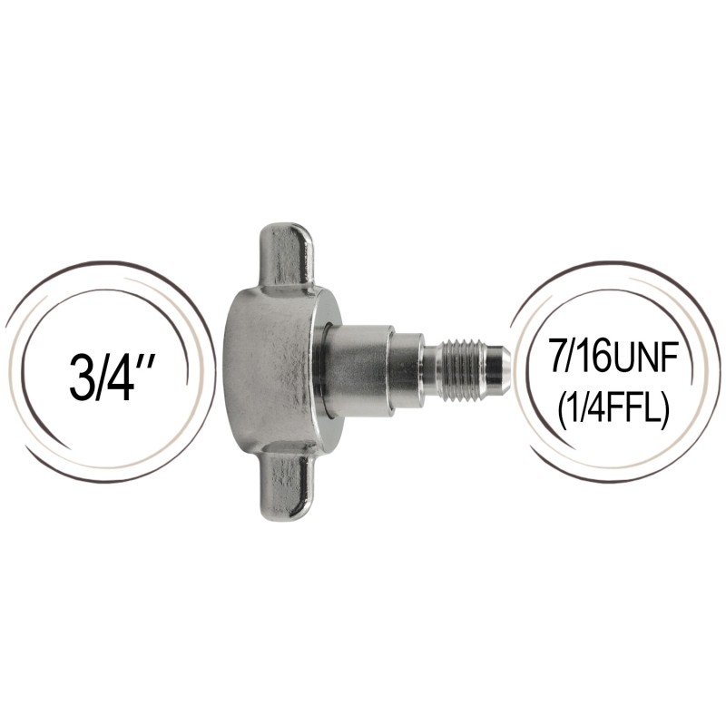 Adaptateur 1/2" vers 7/16"