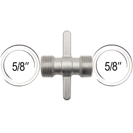 Raccord pour rallonge tuyau 5/8"