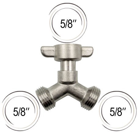 Y avec écrou papillon