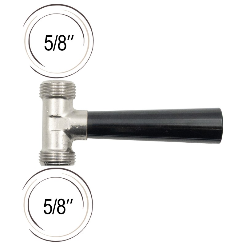 raccord 5/8 avec poignée