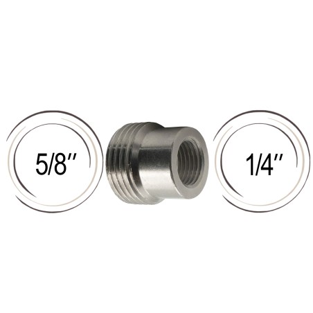 Raccord 5/8" et 1/4"