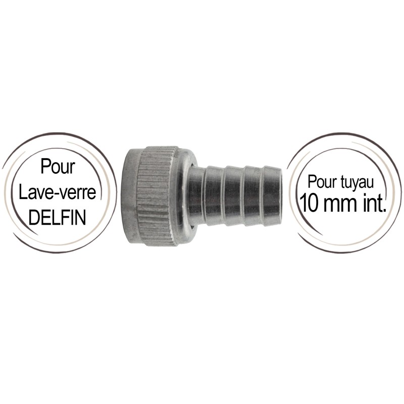 Raccord évacuation Lave-verre Delfin