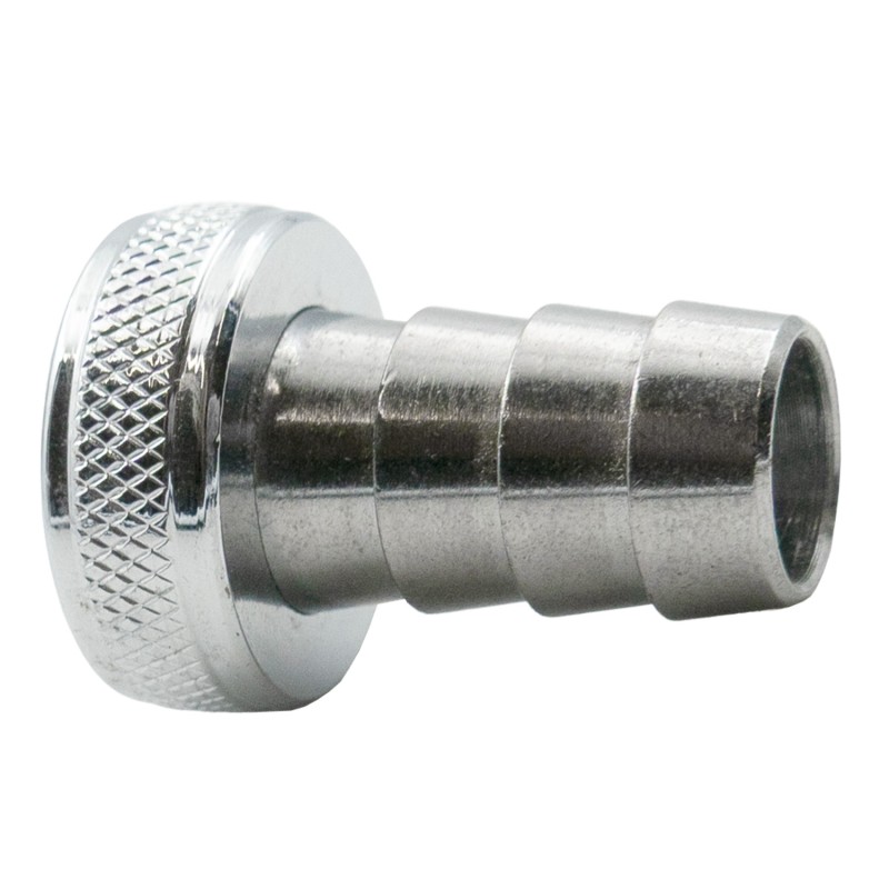 raccord cannelé avec écrou et joint