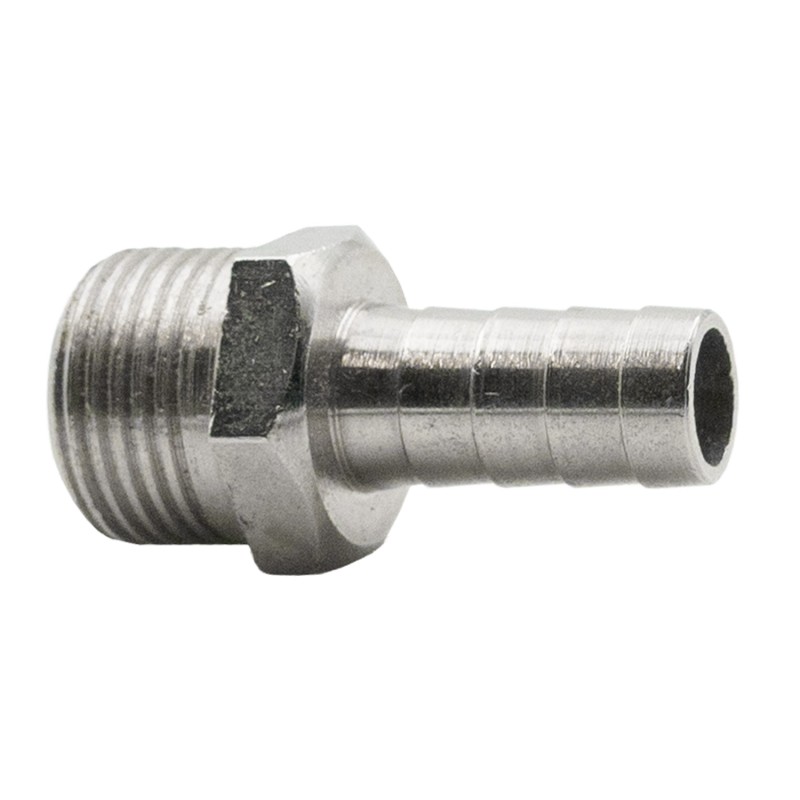 Raccord embout cannelé