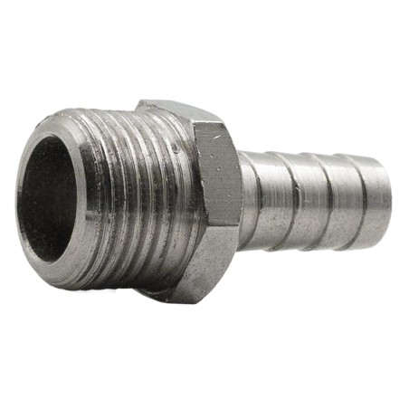 Raccord embout cannelé