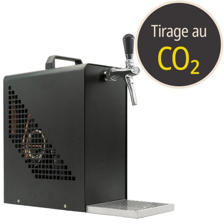 Tireuse à bière noire