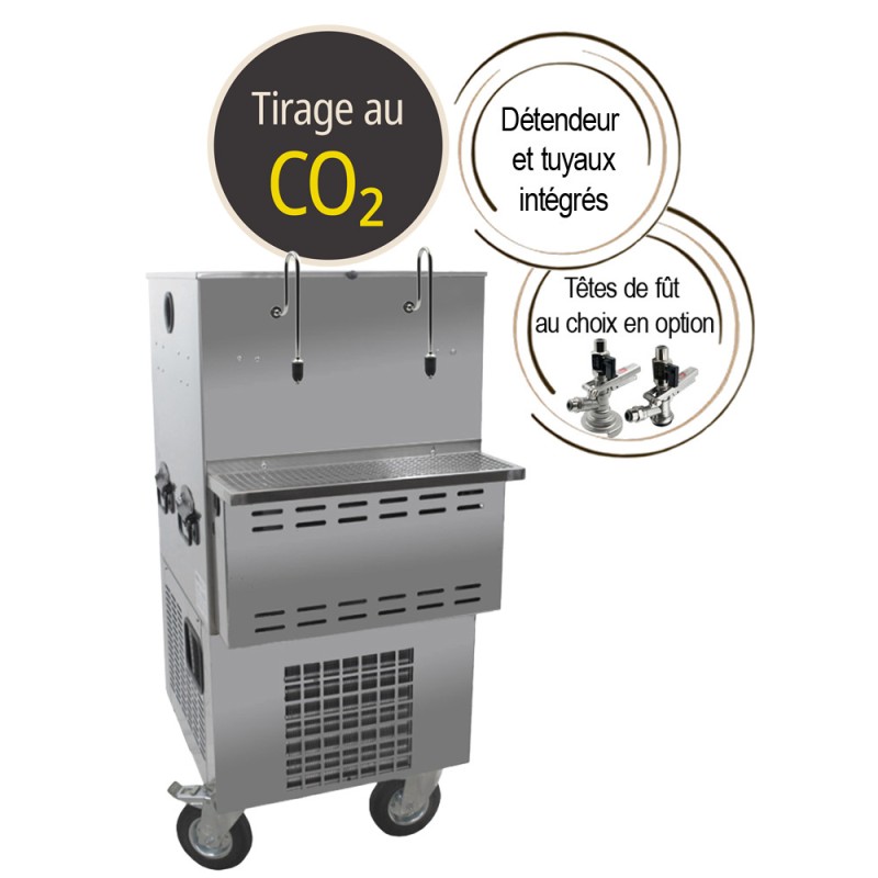 Tireuse à bain d'eau