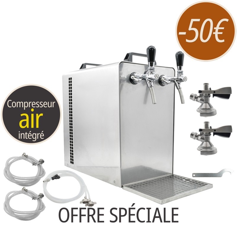 Tireuse à froid sec avec compresseur à air