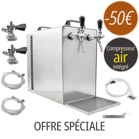 Tireuse à froid sec avec compresseur à air