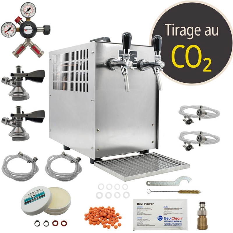 Tireuse à bière avec accessoires