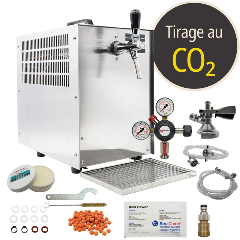 Tireuse à bière avec accessoires