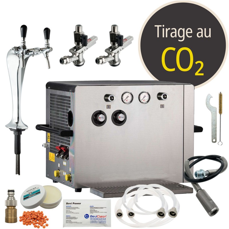 Pack tireuse sous comptoir et colonne