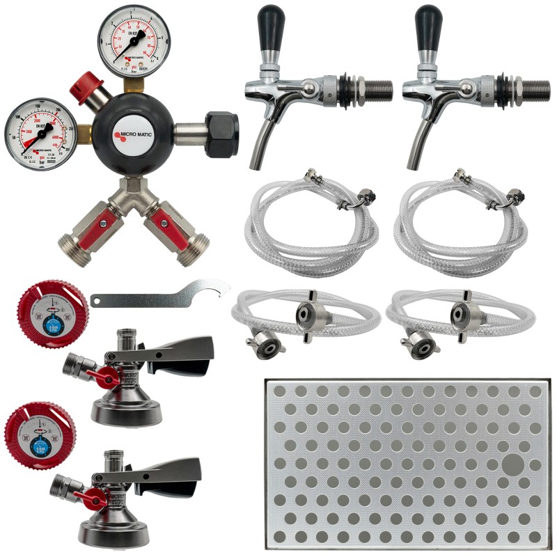 Kit Kegerator key keg deux sorties