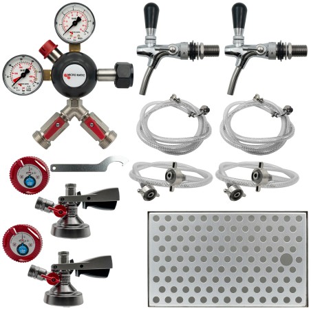 Kit Kegerator key keg deux sorties