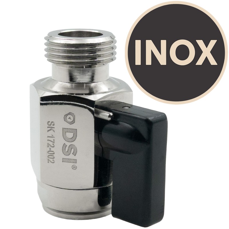 Vanne Inox pour tête de fût