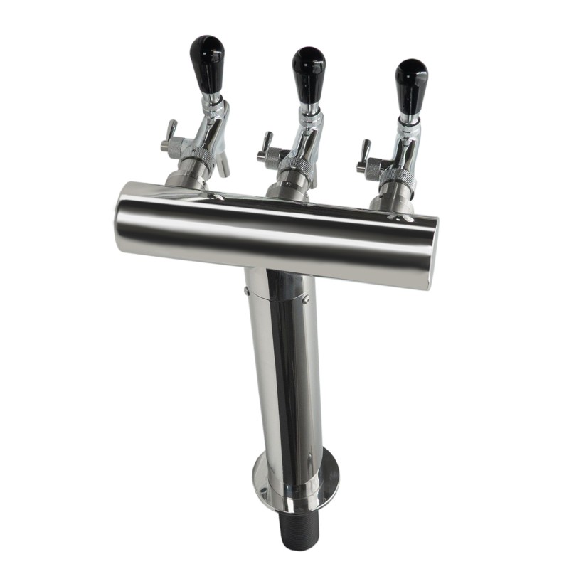 Colonne trois tirages en T