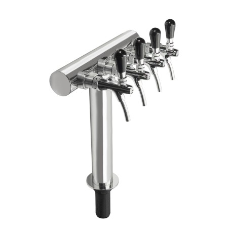 Colonne quatre tirages en T