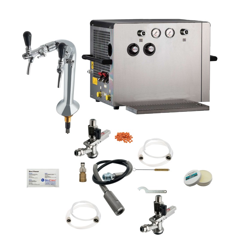 Pack tireuse sous comptoir et colonne