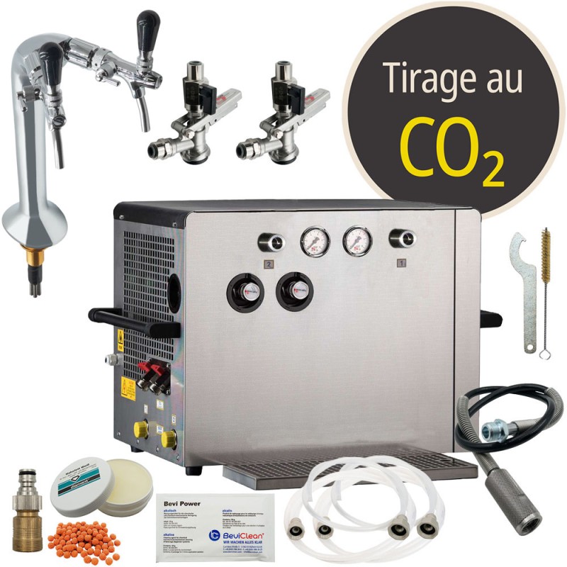 Pack tireuse sous comptoir et colonne