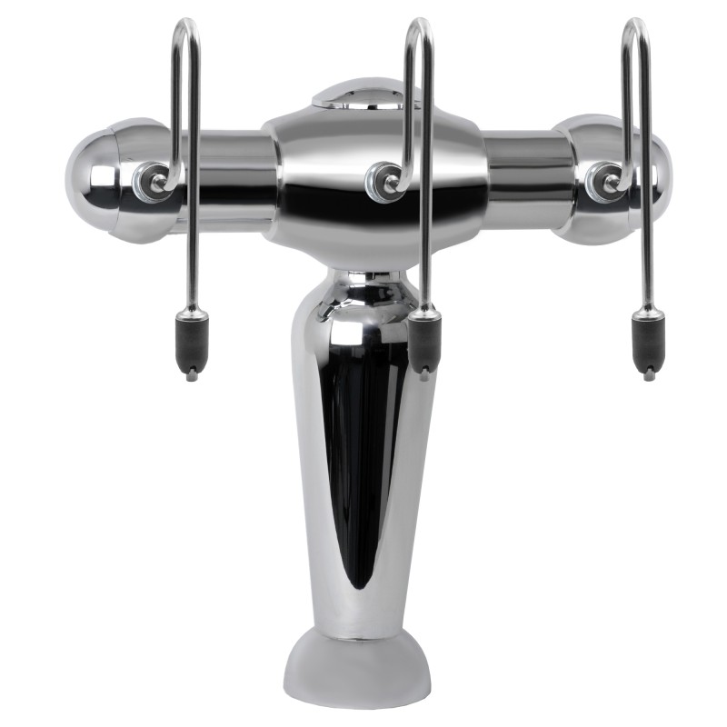 Colonne chromée modèle parisienne