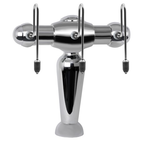 Colonne chromée modèle parisienne