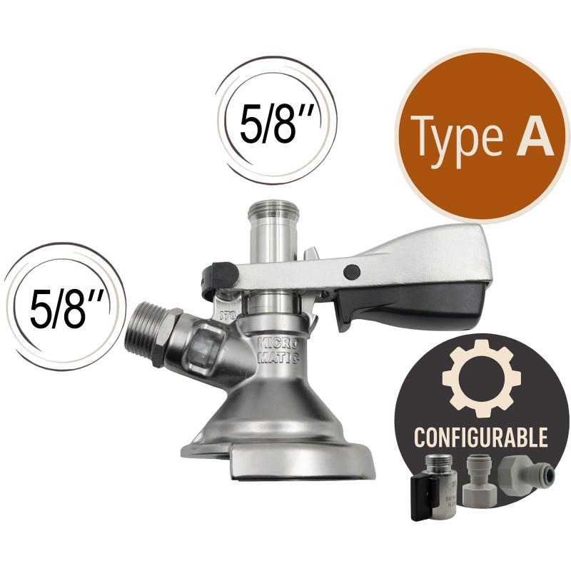 Tête de fût type A micro matic