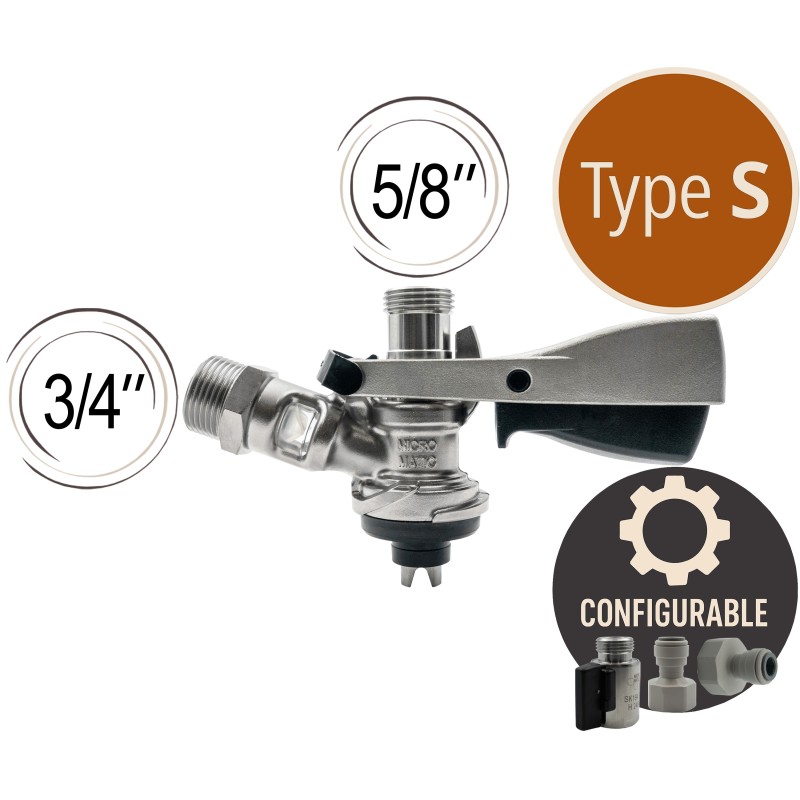 Tête de fût type S micro matic