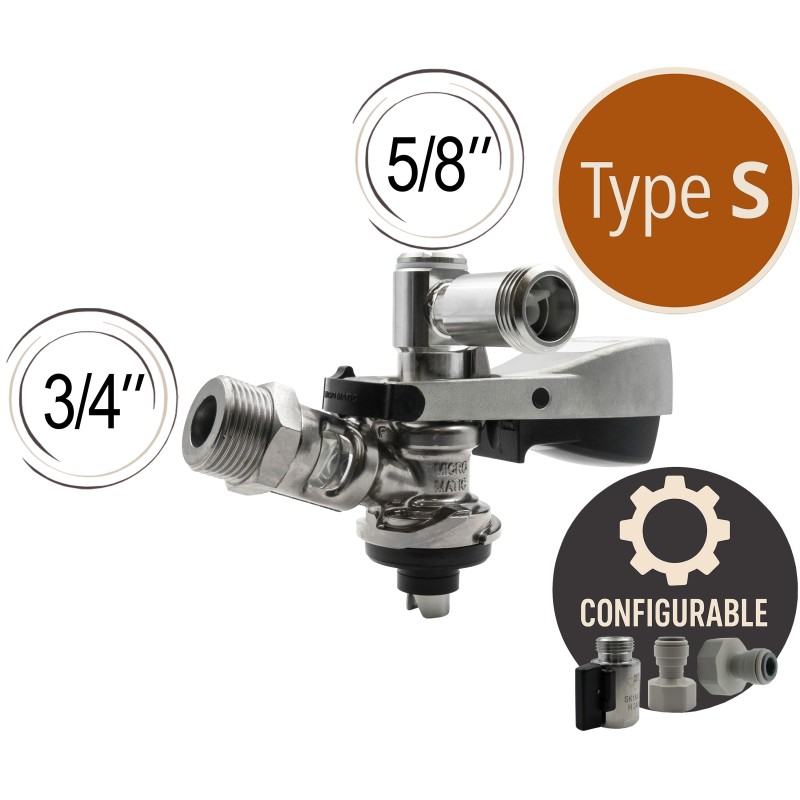 Tête de fût coudé 90°