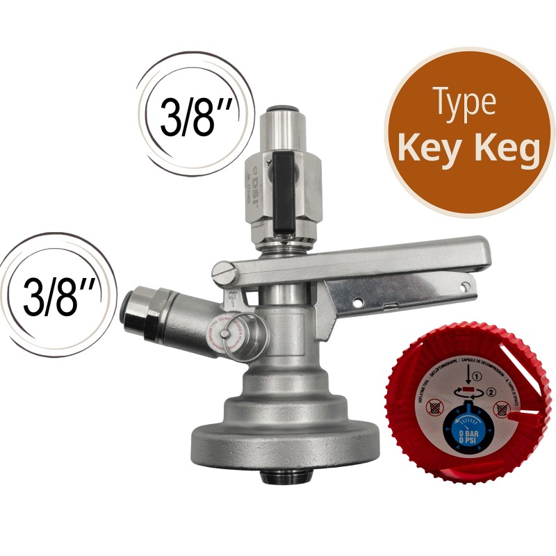 Tête de fût DSI Key Keg