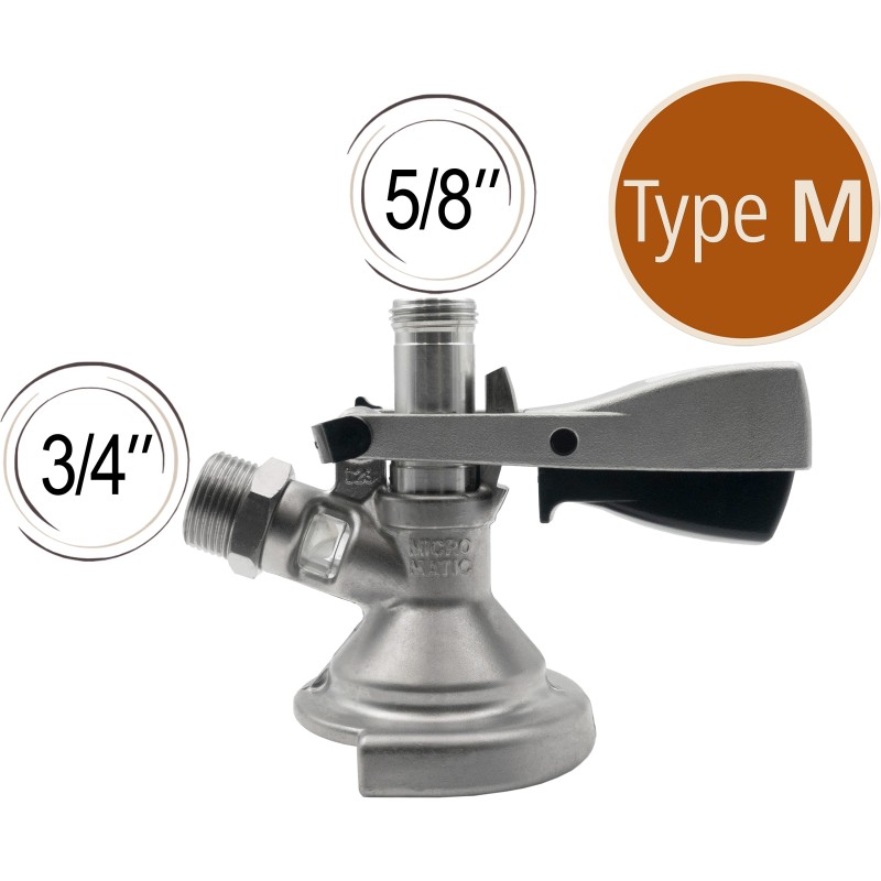 Tête de fût type M