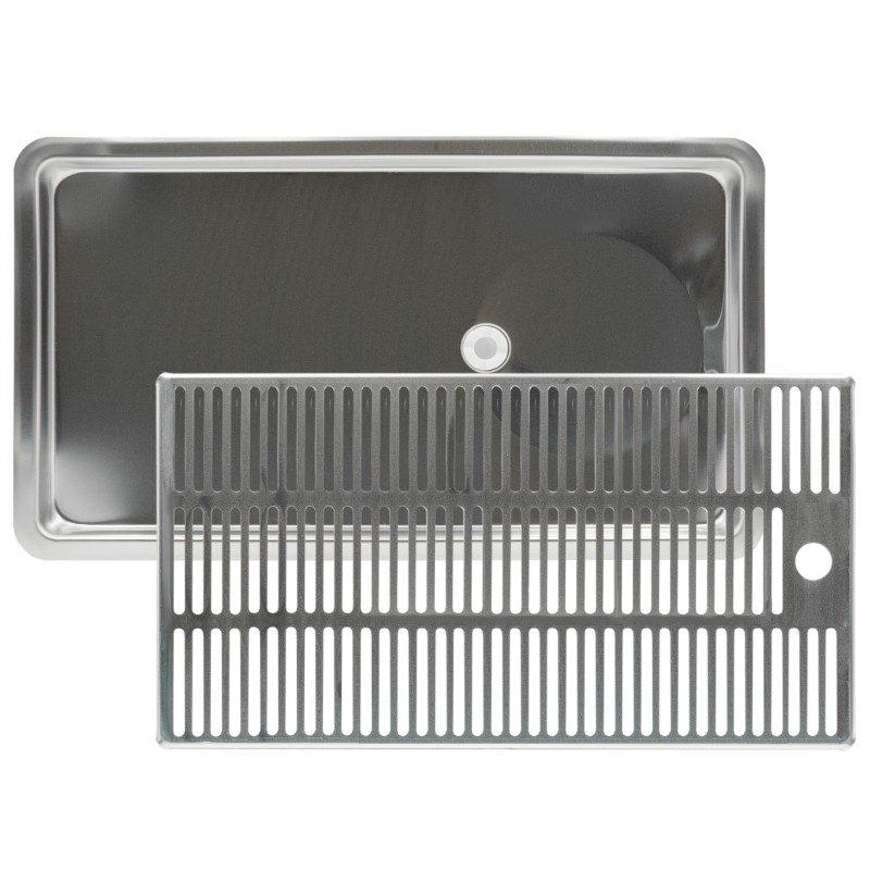 Égouttoir encastrable avec évacuation