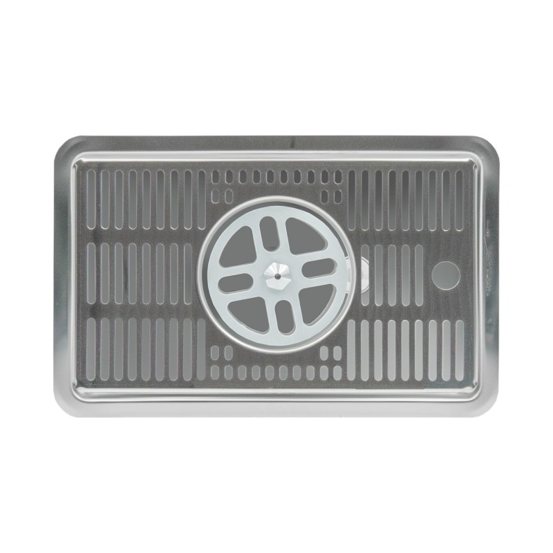 Égouttoir avec rince-verre et évacuation