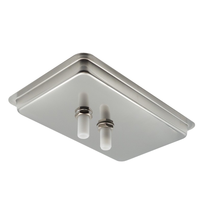 Égouttoir avec rince-verre et évacuation