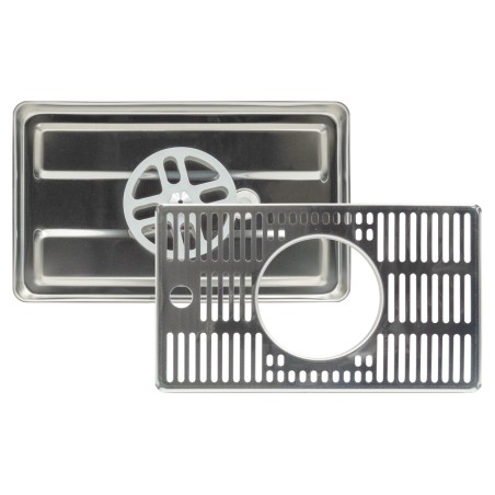 Égouttoir à poser avec rince-verre