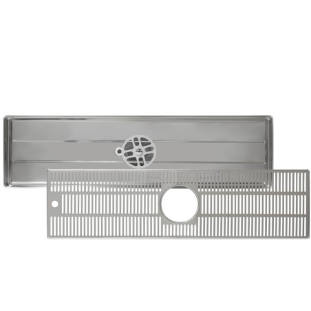 Égouttoir à poser avec rince-verre