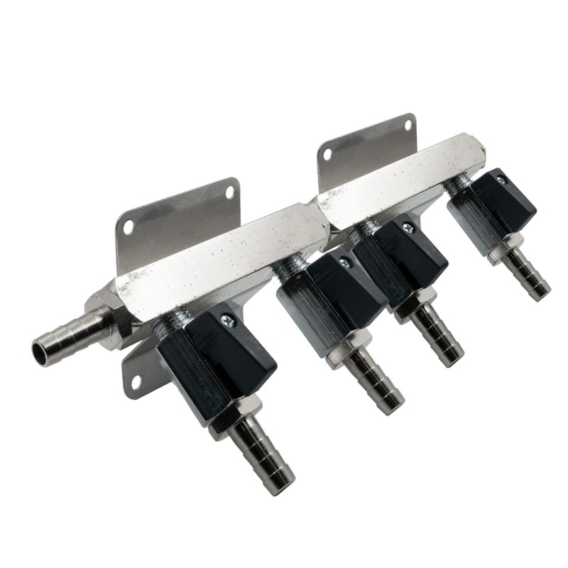 Distributeur CO2 4 vannes
