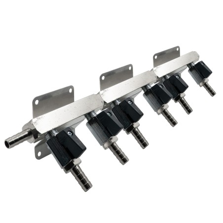 Distributeur CO2 6 vannes