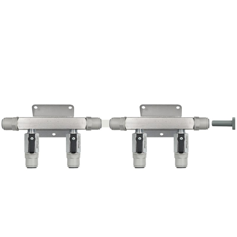 Distributeur CO2 deux vannes