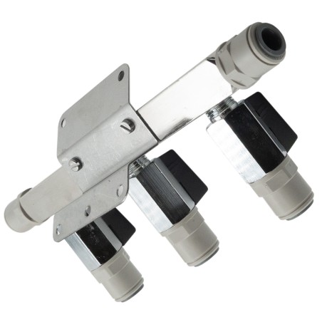 Distributeur CO2 3 vannes