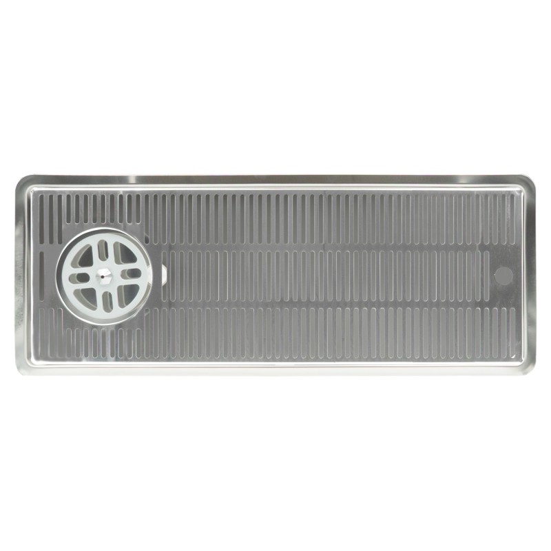 Égouttoir avec rince-verre et évacuation