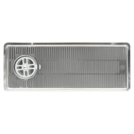 Égouttoir avec rince-verre et évacuation