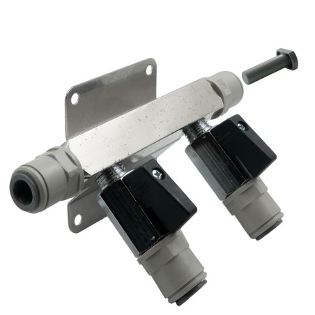 Distributeur CO2 deux vannes