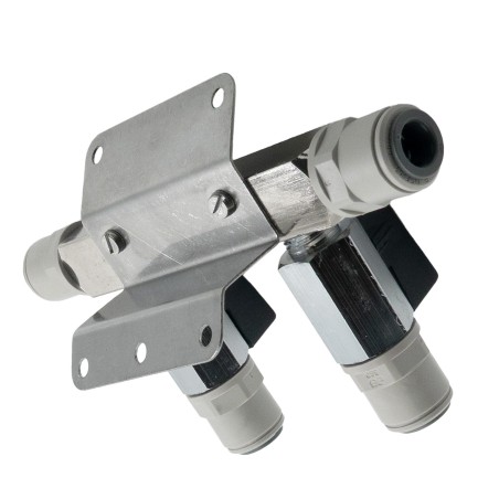 Distributeur CO2 deux vannes