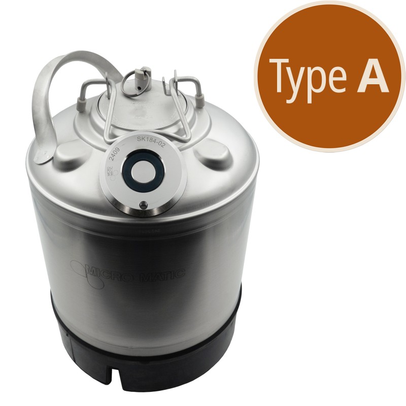 Fût de nettoyage inox